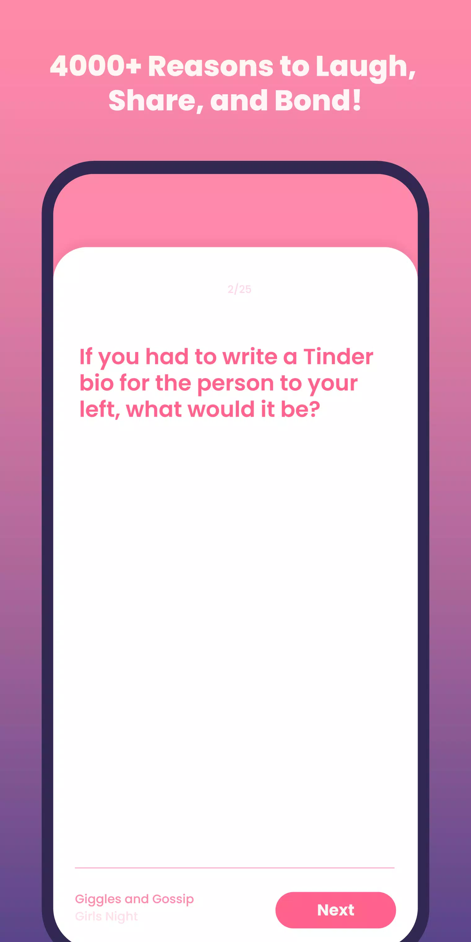 Girls Night - Group Party Game應用截圖第1張