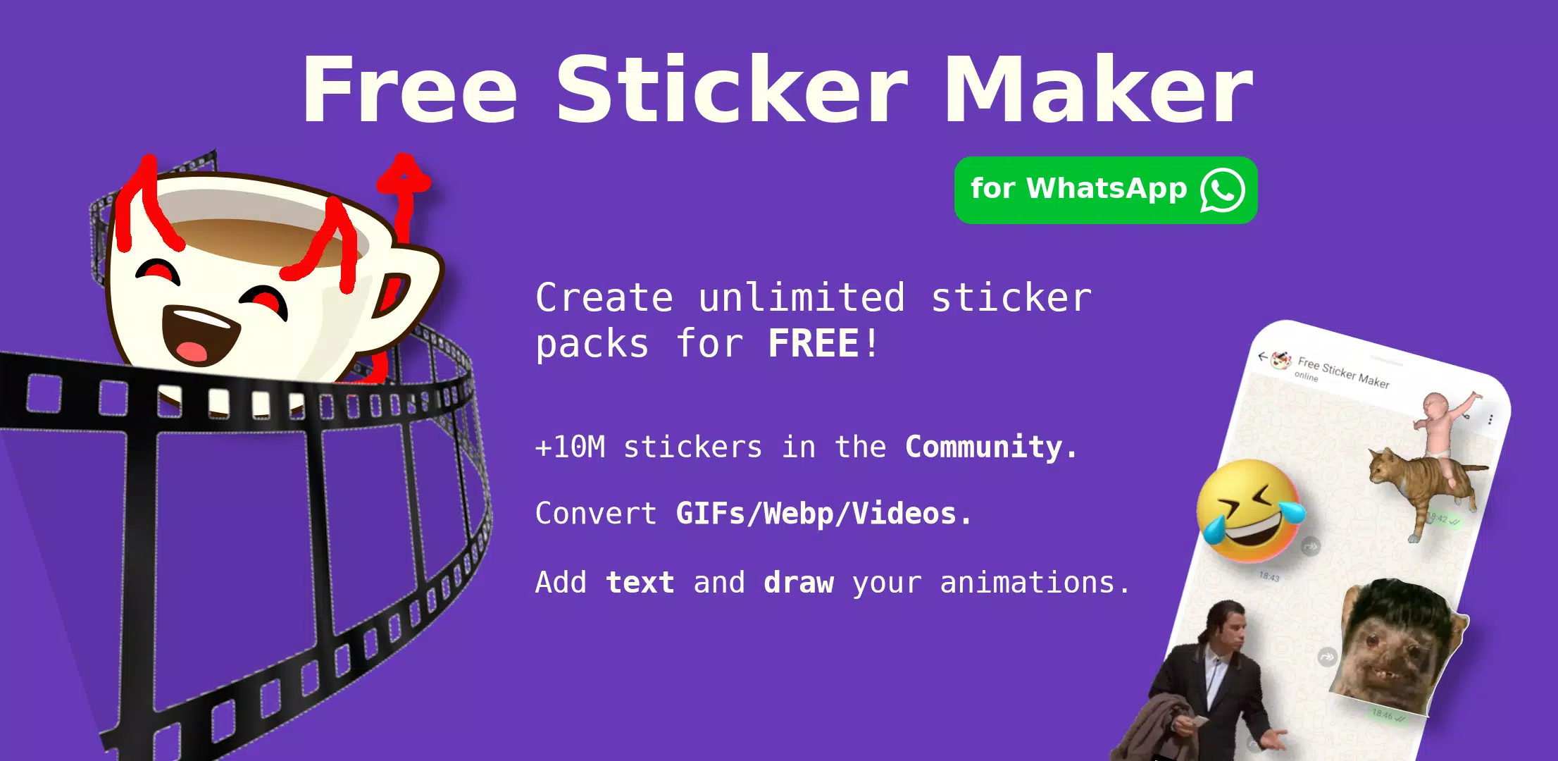 Animated Sticker Maker (FSM) Tangkapan skrin 0