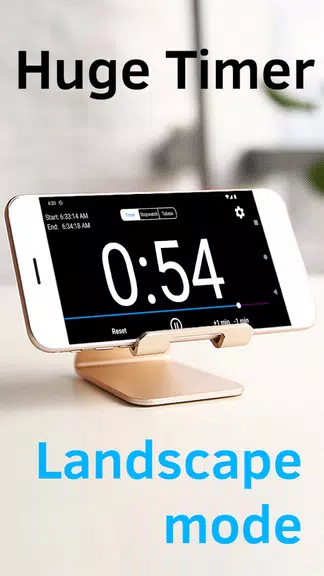 Huge Timer Stopwatch Tabata Tangkapan skrin 1