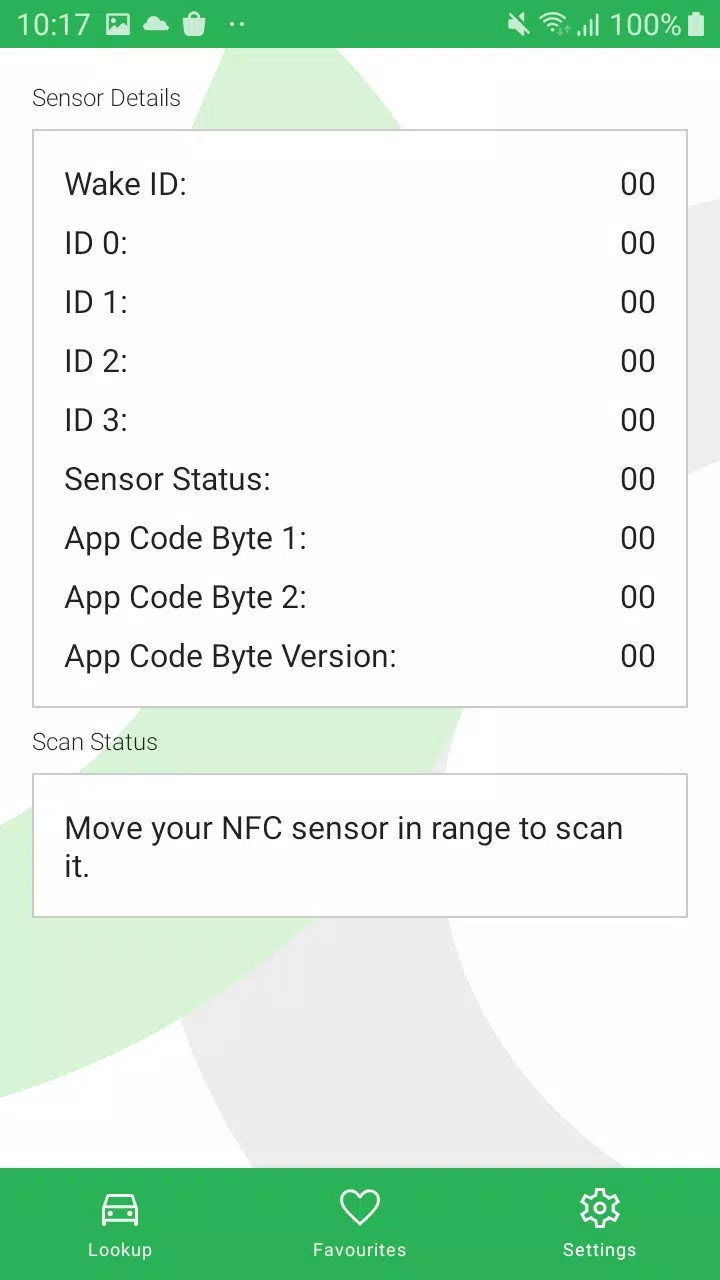 Tyresure NFC Скриншот 2