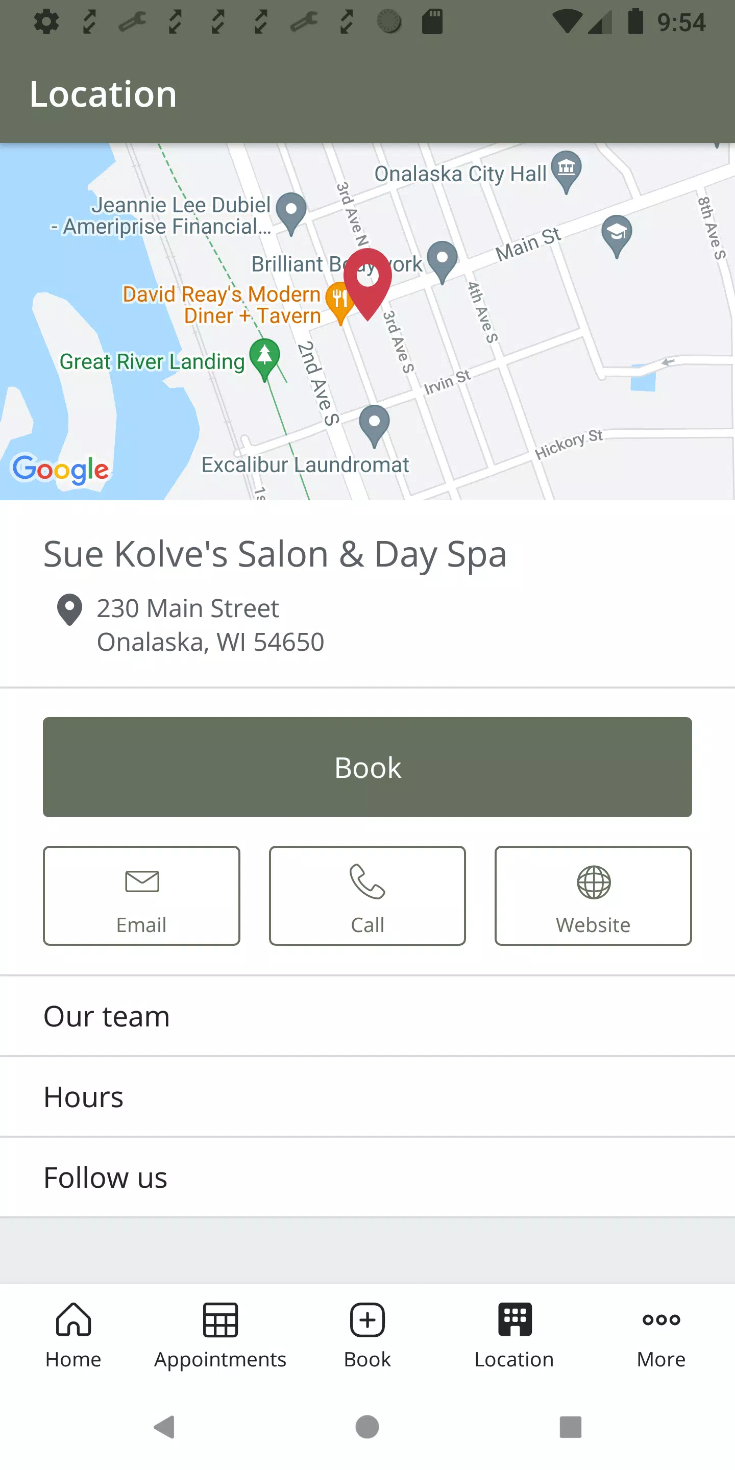 Sue Kolve’s Salon & Day Spa應用截圖第3張