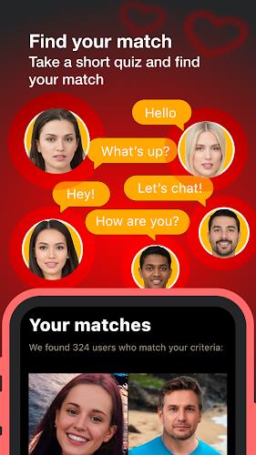 Match and Meet - Dating app 스크린샷 1