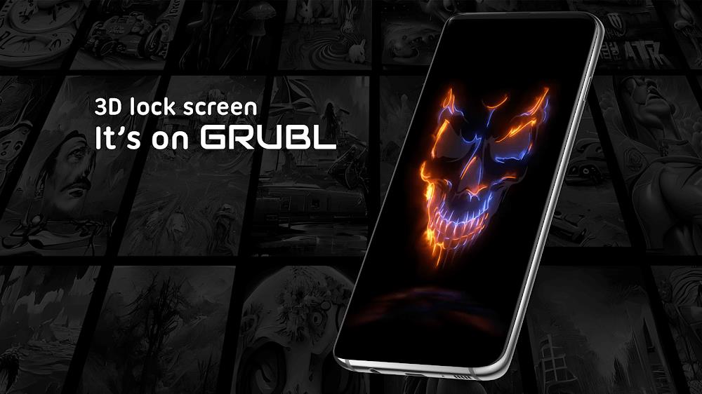 GRUBL™ 4D Live Wallpapers + AI應用截圖第3張