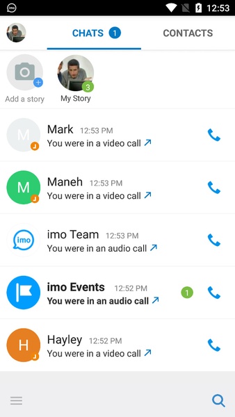 imo Lite -video calls and chat 스크린샷 0