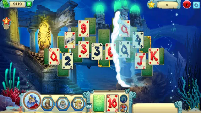 Solitaire Atlantis Captura de tela 1