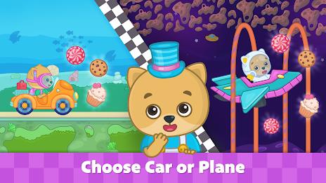 Bimi Boo Car Games for Kids Ekran Görüntüsü 2