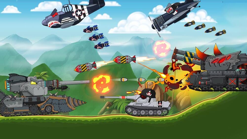 Tank Combat: War Battle Ekran Görüntüsü 1