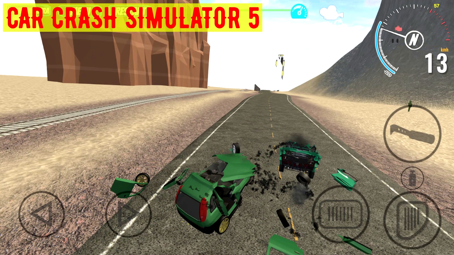 Car Crash Simulator 5 Ảnh chụp màn hình 1