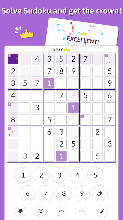 Sudoku Kingdom - Sudoku puzzle应用截图第0张