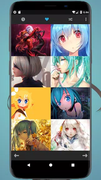 Beauty Anime Girls Wallpapers スクリーンショット 2