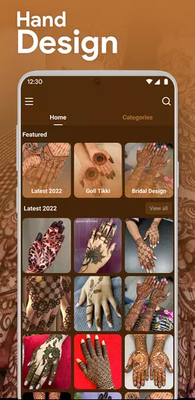 Latest Mehndi Design For Girls Screenshot 3