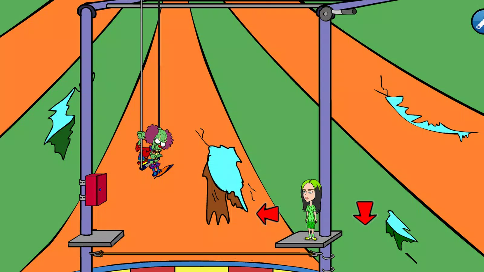 Schermata Billie Zombie Attack 1