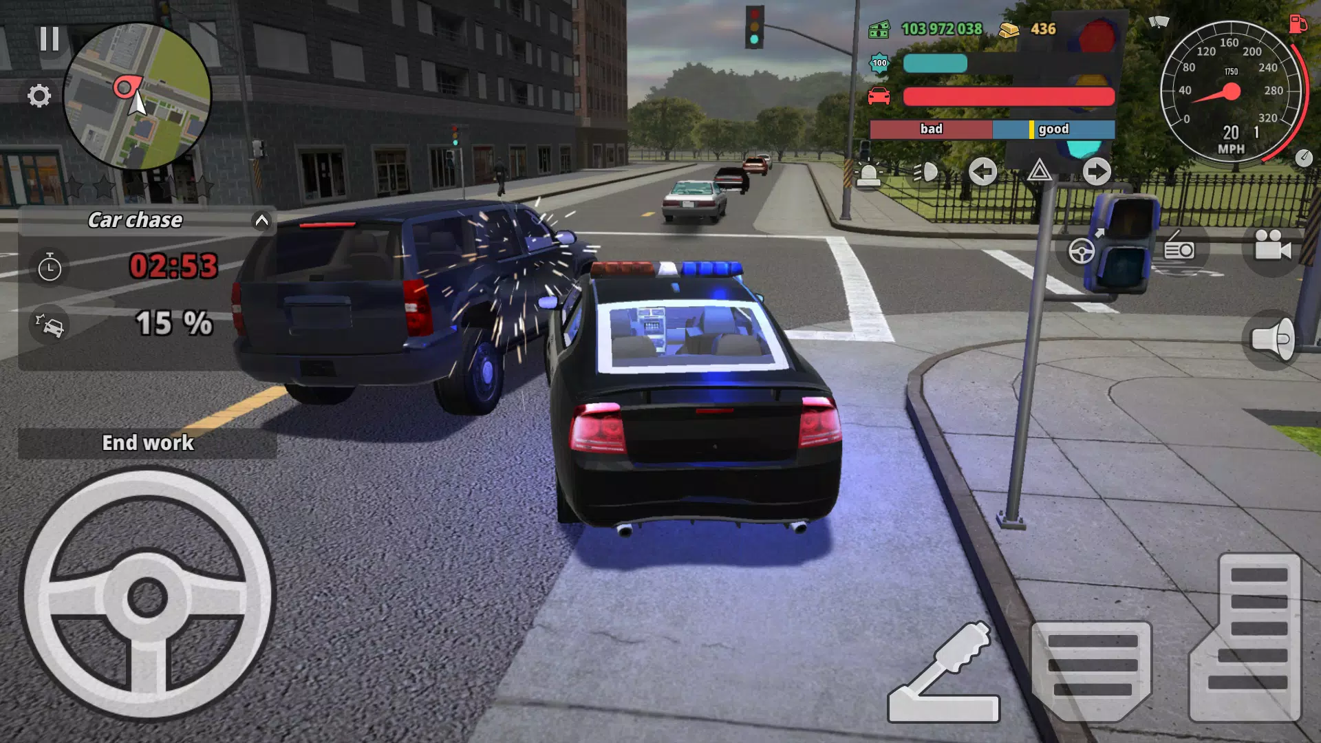 Police Cop Simulator. Gang War ဖန်သားပြင်ဓာတ်ပုံ 1