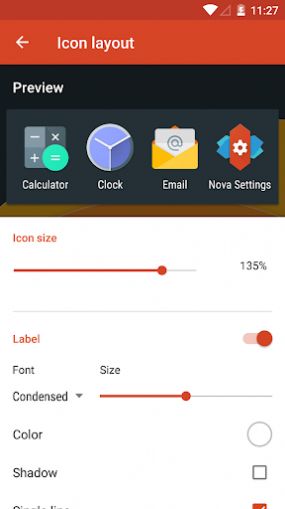 Nova Launcher Prime Tangkapan skrin 1