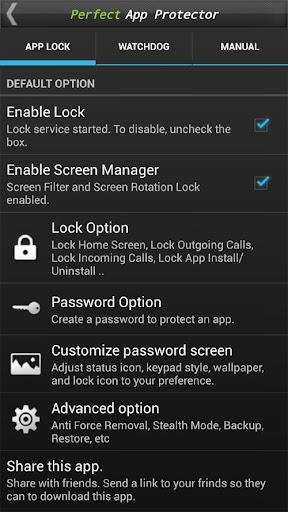 Perfect AppLock(App Protector) Tangkapan skrin 3