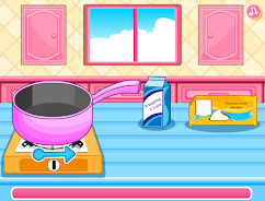 cooking cake Caramel games Captura de tela 3