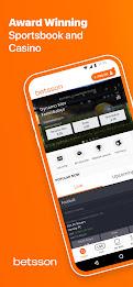 Betsson Sports bet & Casino Tangkapan skrin 0