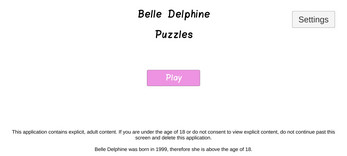 Belle Delphine Puzzles 스크린샷 0