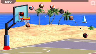 Basketball: Shooting Hoops Captura de pantalla 1