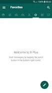 X Plus Messenger 스크린샷 1