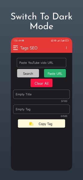 Tags SEO - Video Finder Скриншот 0