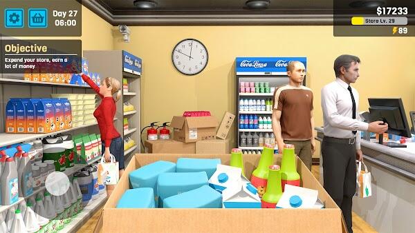 Manage Supermarket Simulator ภาพหน้าจอ 0