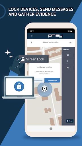 Prey Anti Theft - Mobile Tracking & Security ภาพหน้าจอ 1