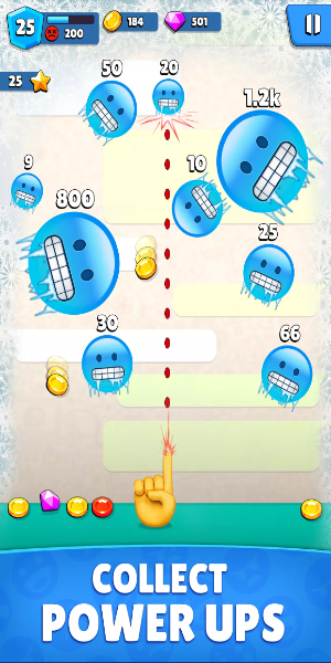 Emoji Ball Blast: Shooter Game Capture d'écran 0