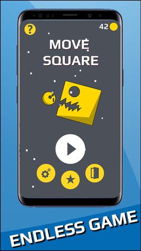 Move Square hyper casual game स्क्रीनशॉट 0