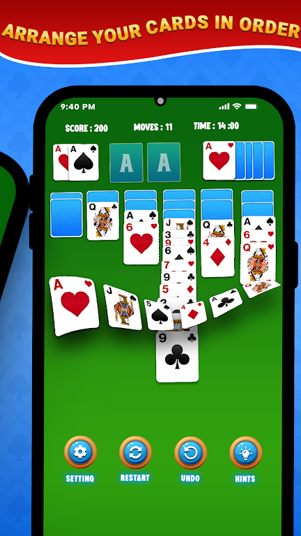 Royal Solitaire Card Game ภาพหน้าจอ 2