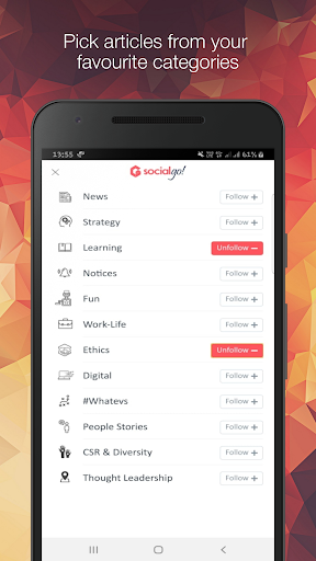 GSocialGo ဖန်သားပြင်ဓာတ်ပုံ 3