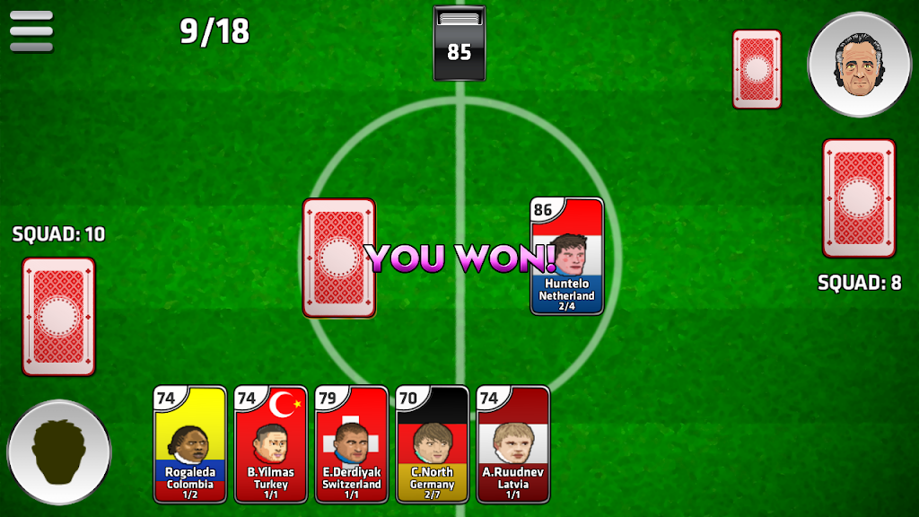 Head Soccer Cards Screenshot 1