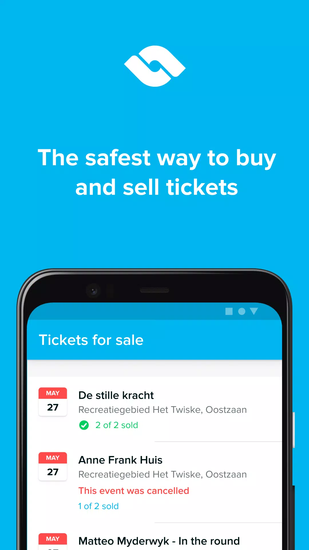 TicketSwap - Buy, Sell Tickets Скриншот 0