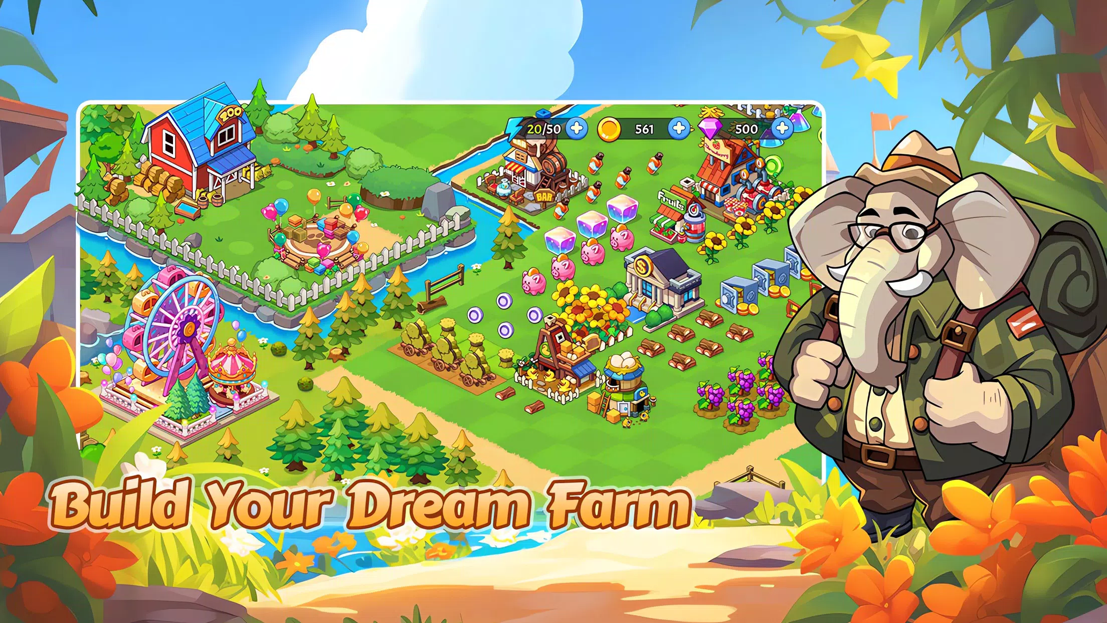 Farm Merge ภาพหน้าจอ 2