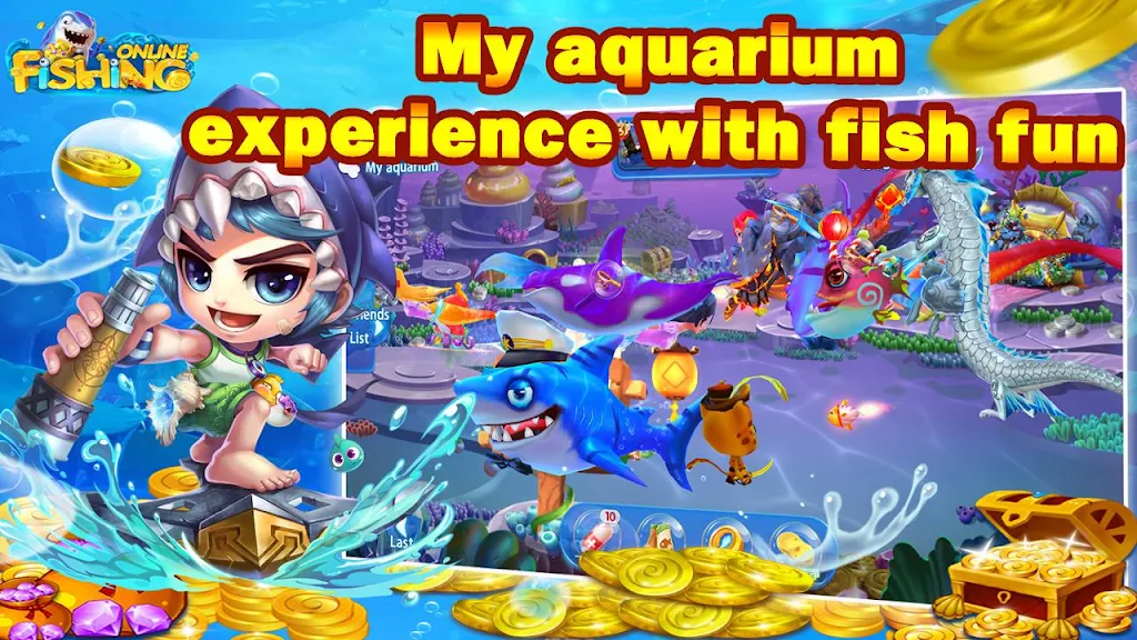 Fishing Online: Classic fish machine, free game স্ক্রিনশট 0