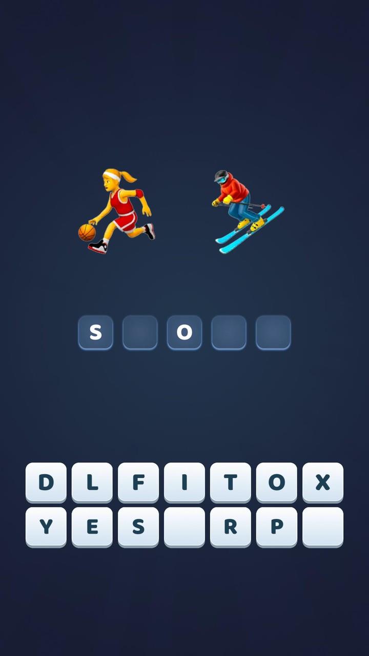 Schermata Emoji Quiz - Word game 3