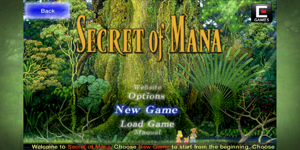 Secret of Mana ภาพหน้าจอ 0