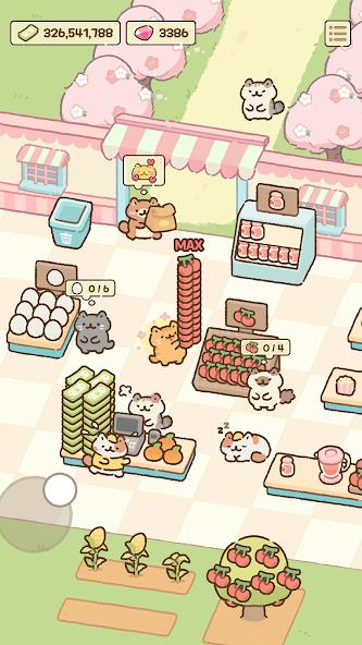 Cat Mart: Cute Grocery Shop Mod Screenshot 0