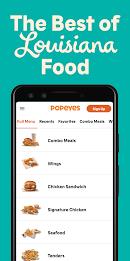 Popeyes® App Captura de tela 1