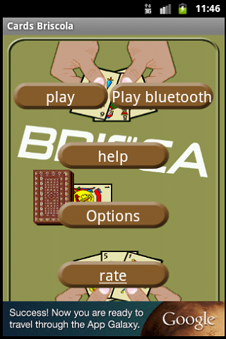 Cards Briscola ဖန်သားပြင်ဓာတ်ပုံ 0