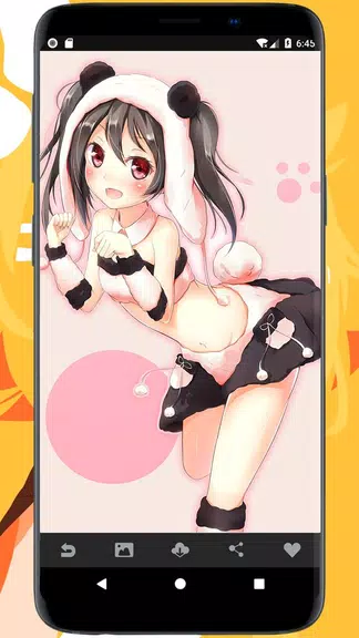 Beauty Anime Girls Wallpapers スクリーンショット 1