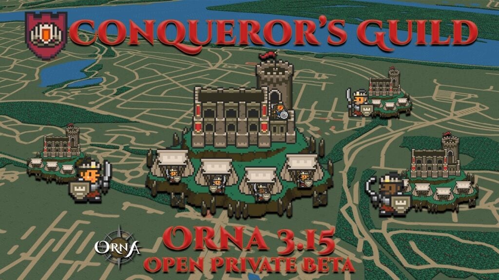 Reivindique seu território IRL! Orna: O MMORPG GPS adiciona a Guilda do Conquistador para batalhas PvP