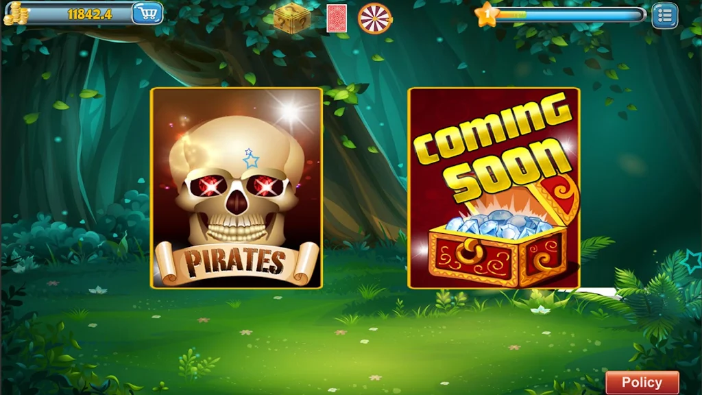 Pirates Slot Machine Treasure Spins Screenshot 2