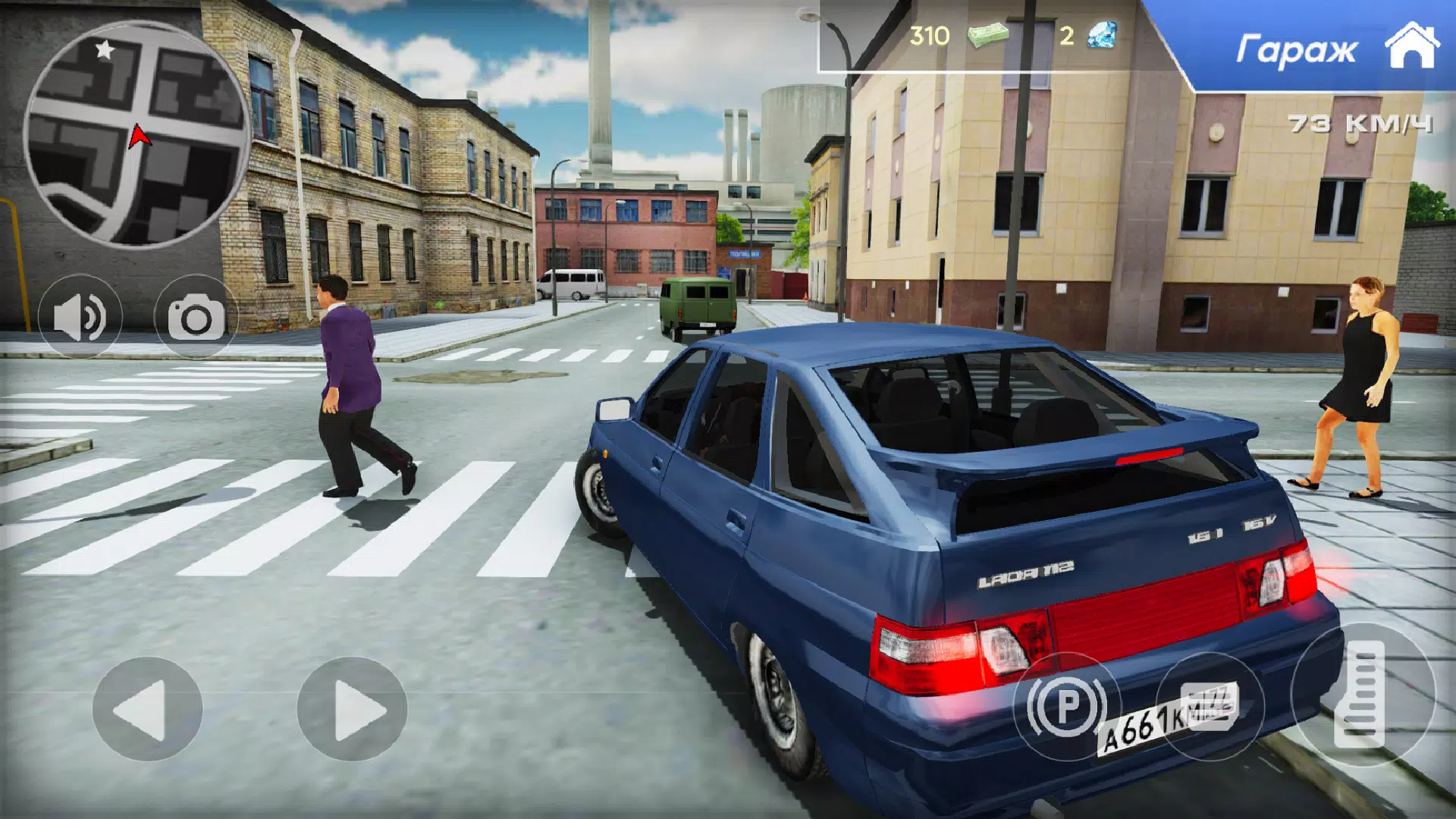 Lada 2112 Village City Driving Screenshot 0