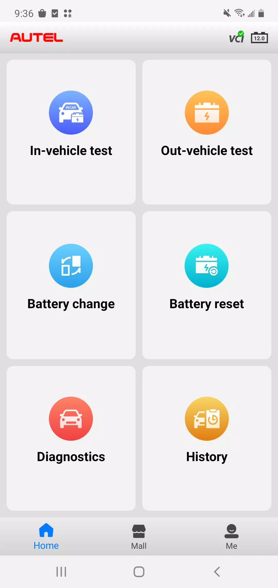 Battery Test Tangkapan skrin 1