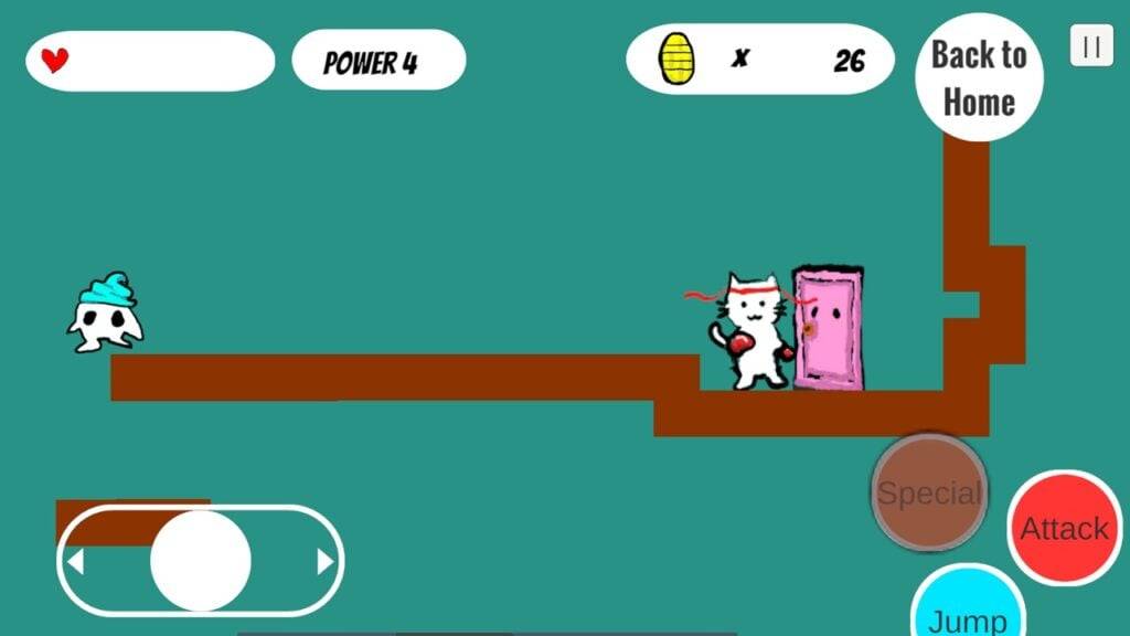 Cat Punch-это новая боковая игра 2D-боевика на Android