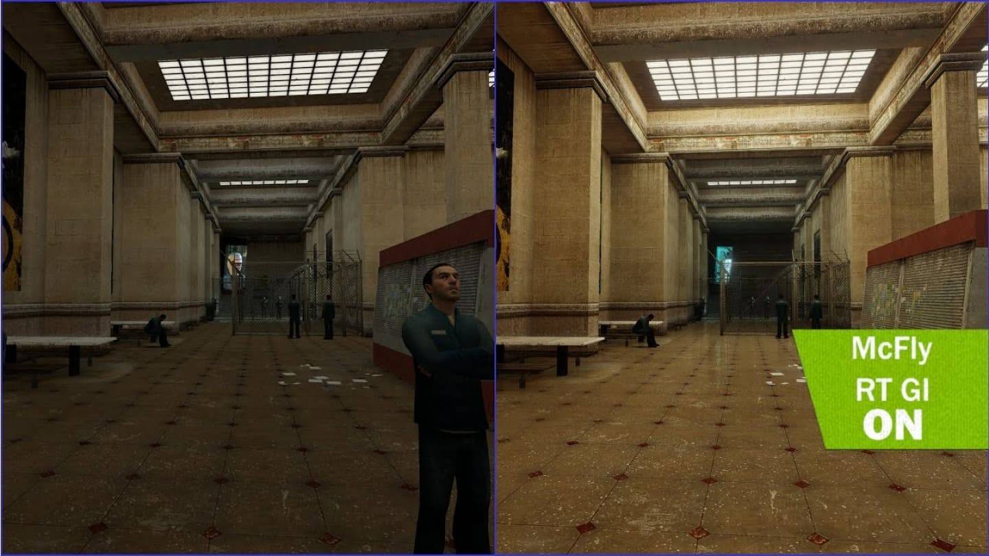 Half-Life original 2 vs RTX: una comparación visual