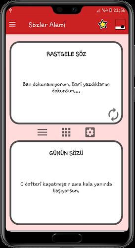 Sözler Alemi -  Durum Sözleri Screenshot 1