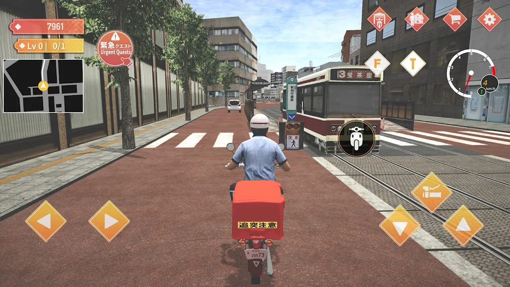 Japan Postman Moto Simulator Ekran Görüntüsü 1