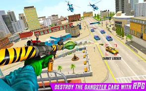 Traffic Car Shooting Games Скриншот 0